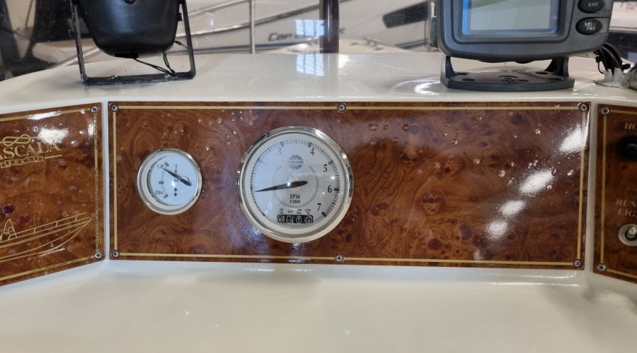 Rascala FM 15 met 40pk 4-takt EFI en trailer (z&eacute;&eacute;r netjes!)