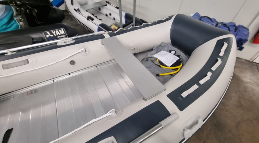 ZGAN Nimarine MX350 ALU met Yamaha F4